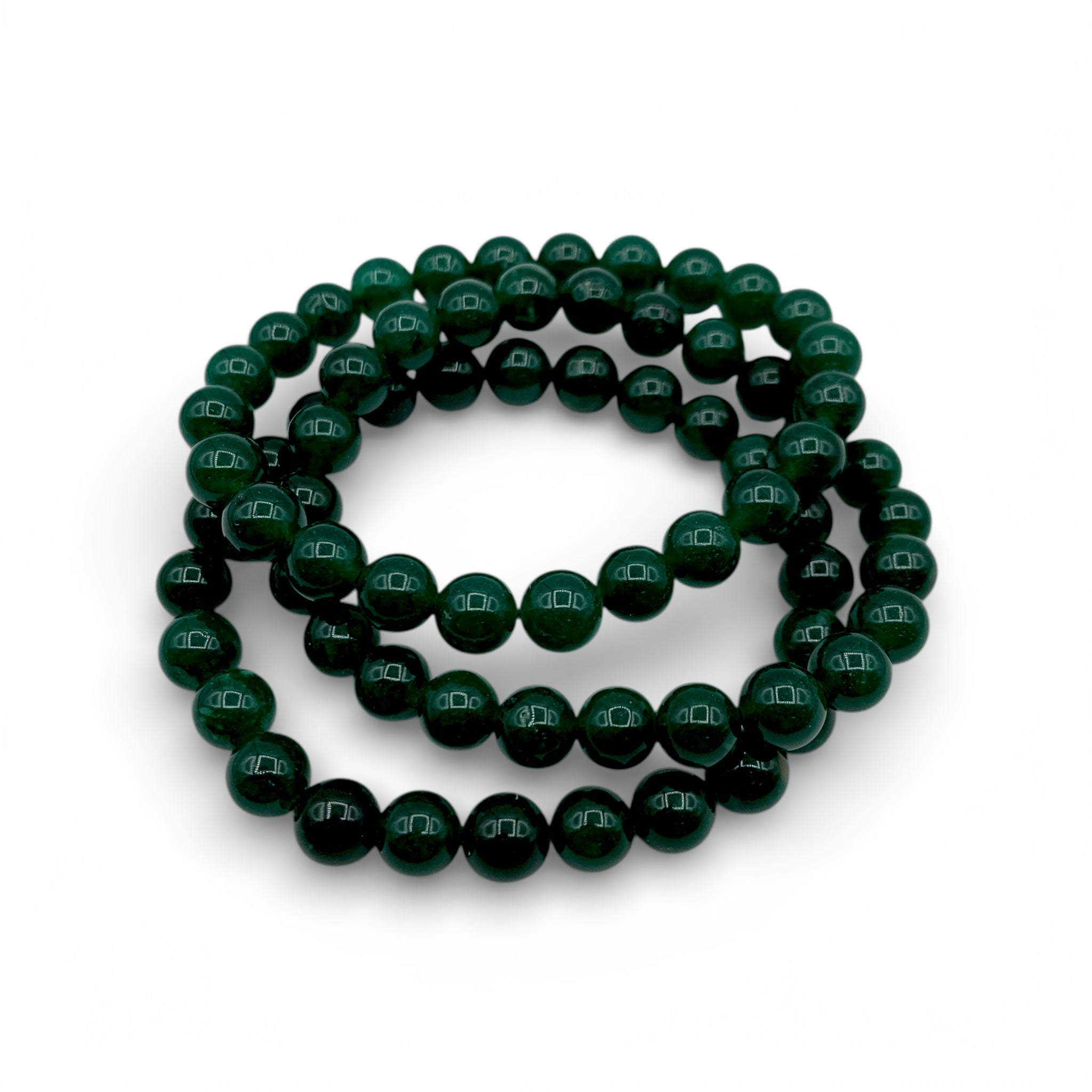 Bracelet - Jade Green 8mm - Happy Soul Online